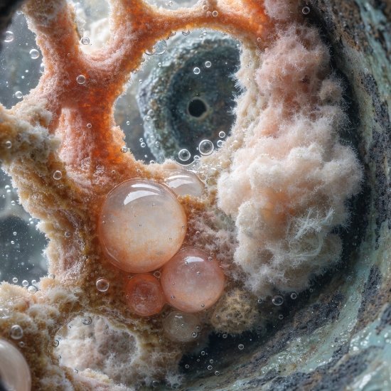 Biofilm Microscopic Structure on Pipe Wall