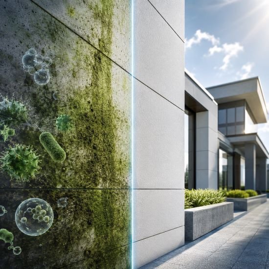 How Antimicrobial Additives Help Control Algae, Mold and Microbial Growth in Outdoor Building Materials