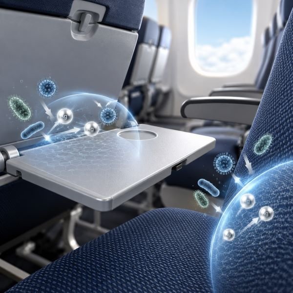 How Can Antimicrobial Additives Support Long-Lasting Hygiene in Aircraft Tray Tables and Seat Fabrics
