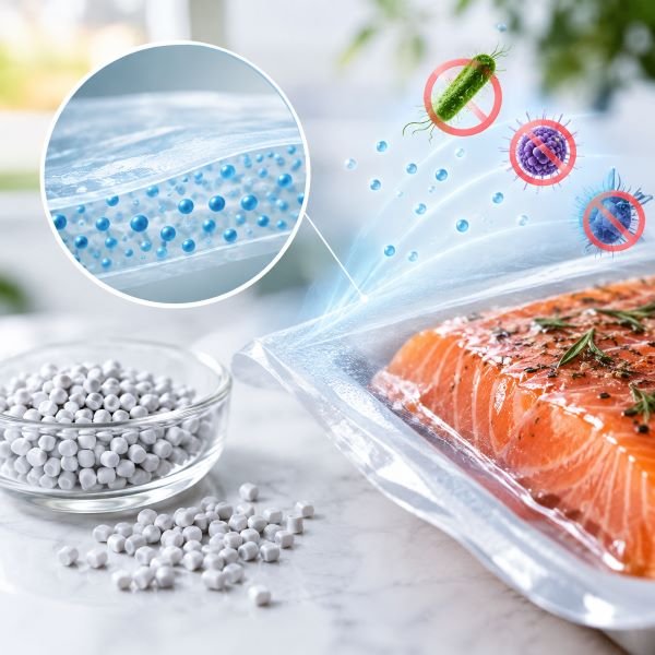 How Can Antimicrobial Additives Enhance Active Packaging Films for Food Shelf-Life Extension?
